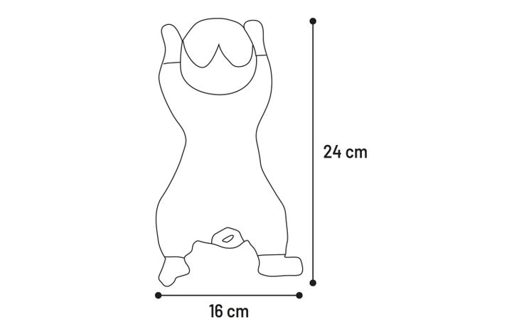 Flamingo Toy Forre Rabbit Brown