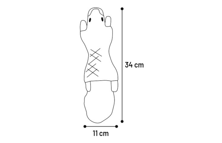 Flamingo Spielzeug Forre Eichhörnchen Braun