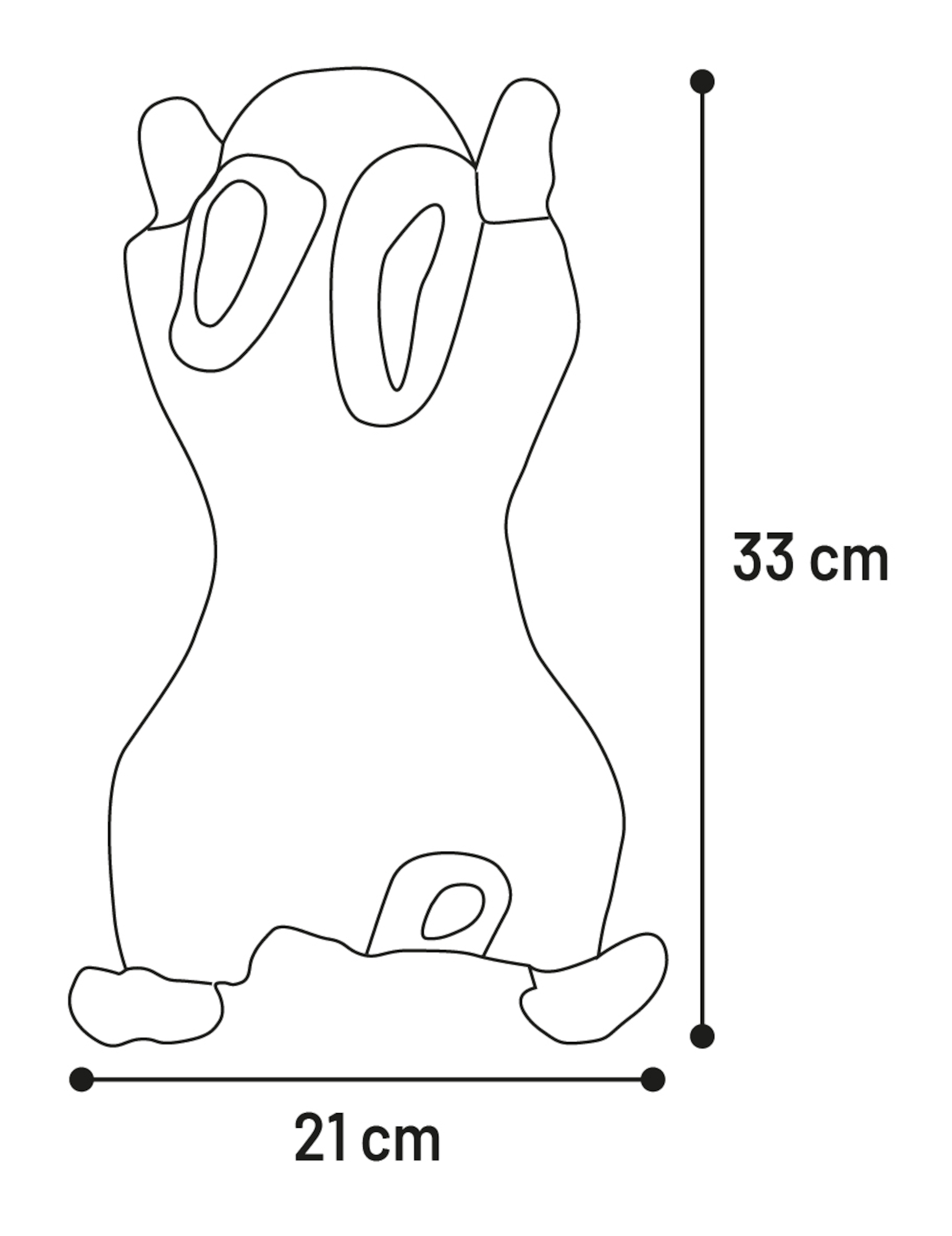 Flamingo Toy Forre Rabbit Brown