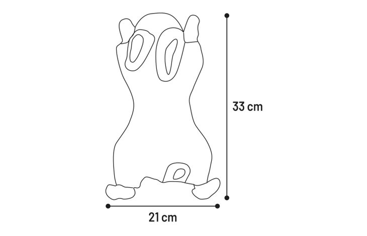 Flamingo Toy Forre Rabbit Brown