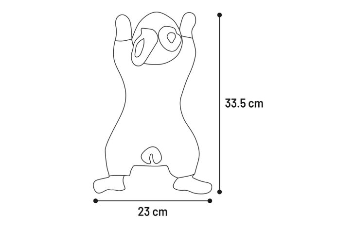 Flamingo Toy Forre Rabbit Light brown