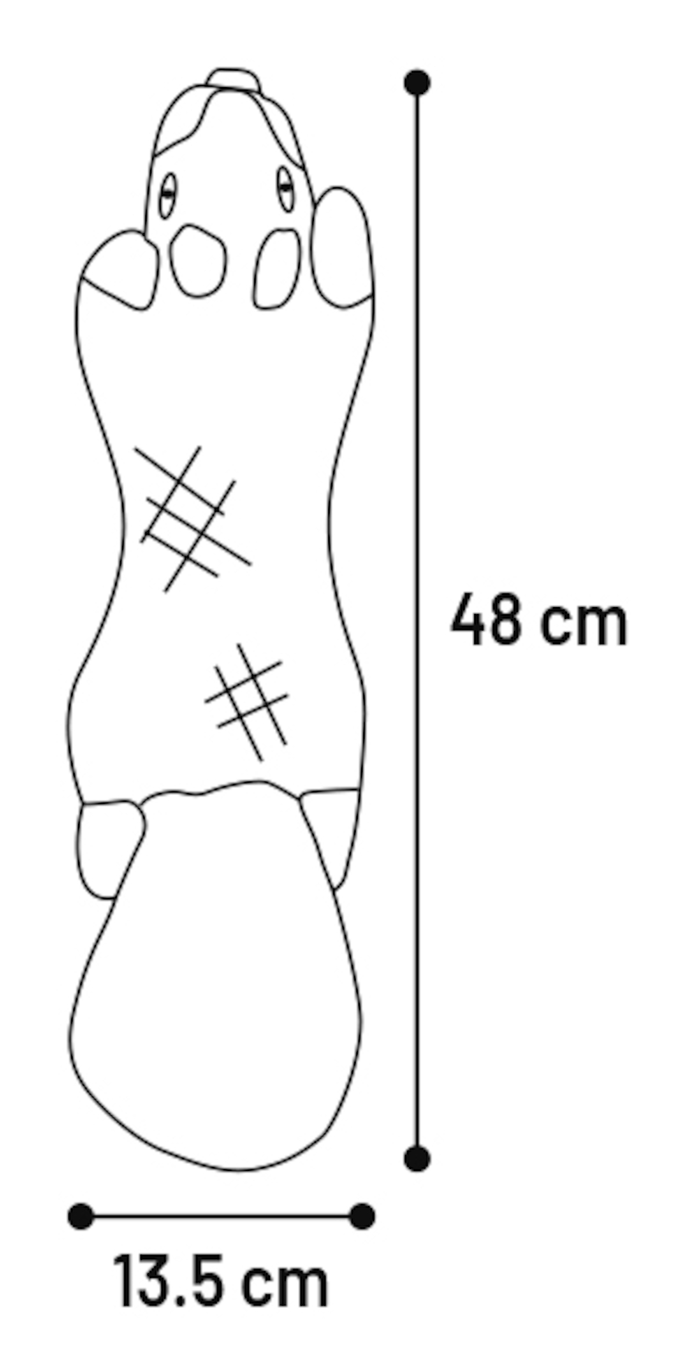 Flamingo Speelgoed Forre Eekhoorn Bruin