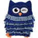 Sniffing carpet Plinkie Owl Blue