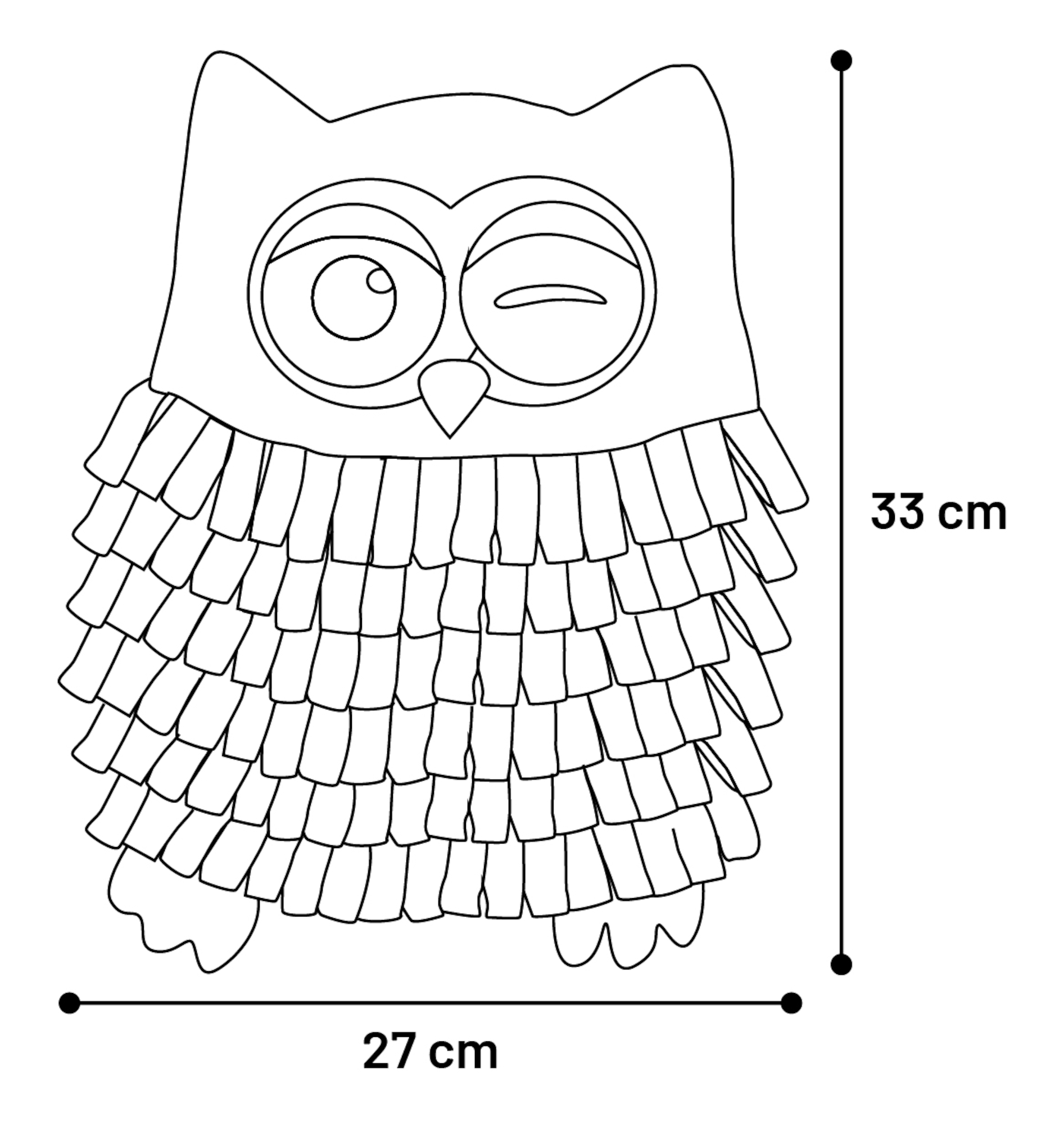 Flamingo Sniffing carpet Plinkie Owl Blue