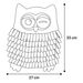 Sniffing carpet Plinkie Owl Blue