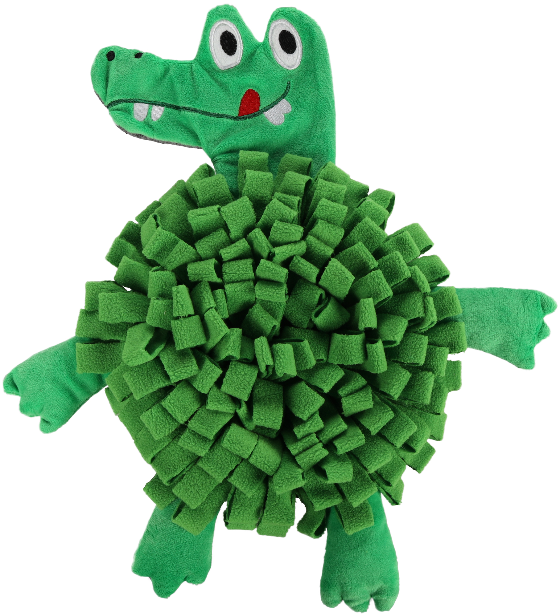 Flamingo Sniffing carpet Njammie Crocodile Green