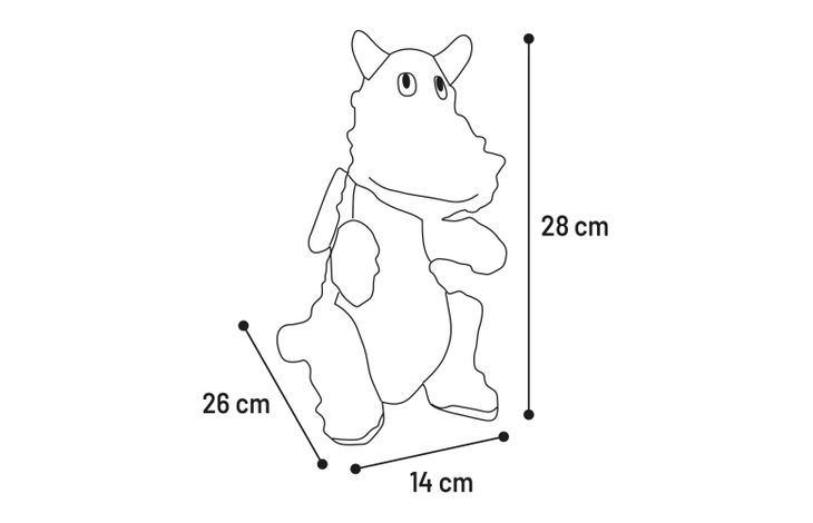 Flamingo Toy Riso Dragon Green