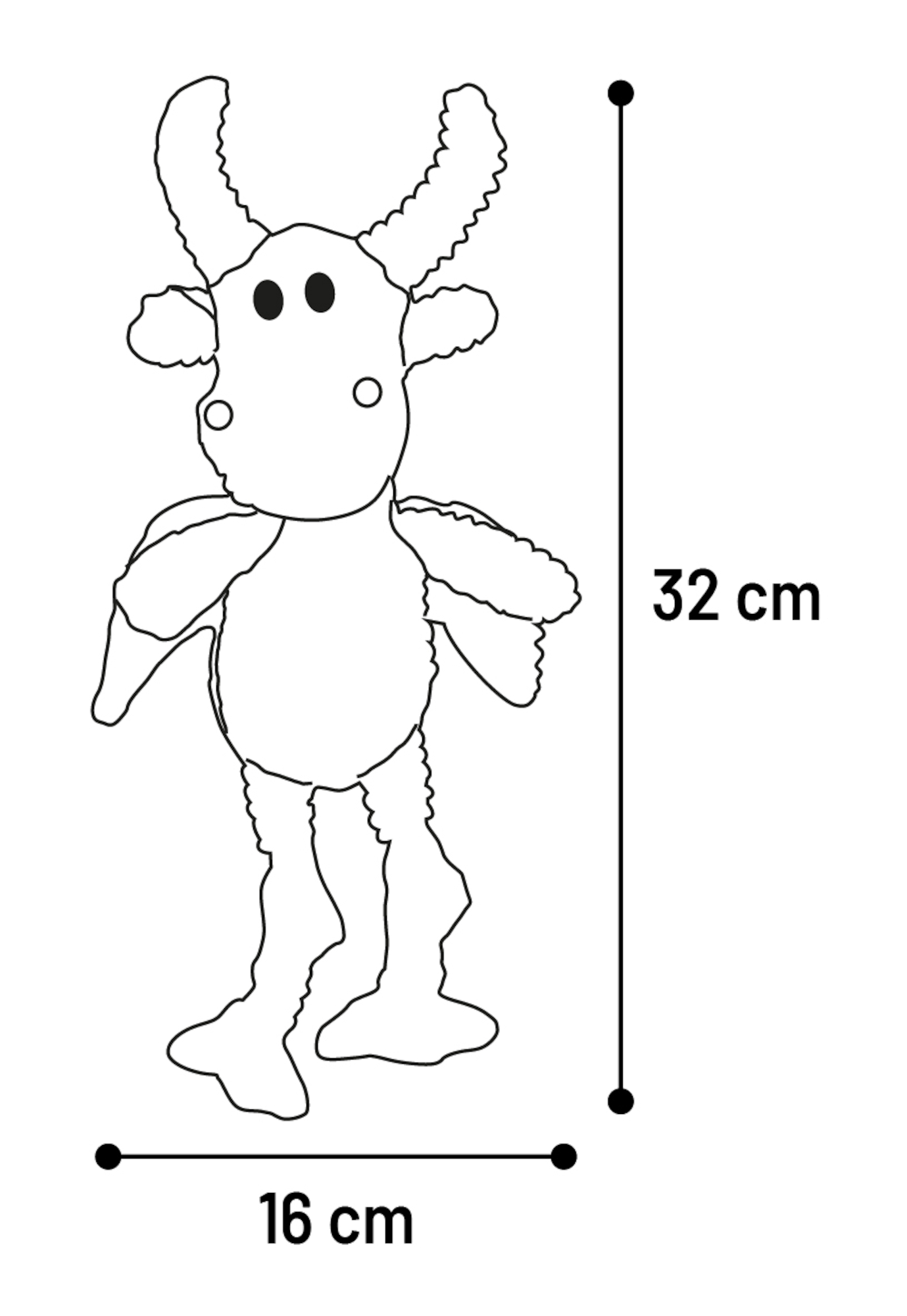 Flamingo Toy Vliza Dragon Multiple colours