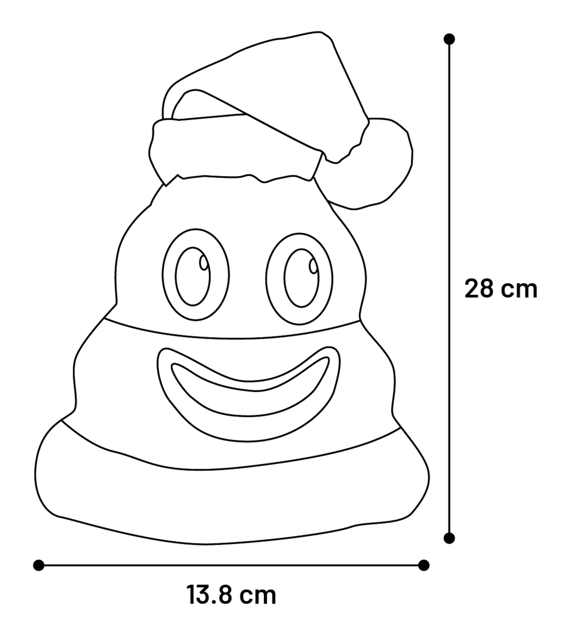 Flamingo Natale Giocattolo Droppa  Marrone 