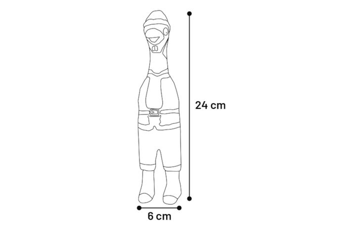 Flamingo Natale Giocattolo Tico Multi 