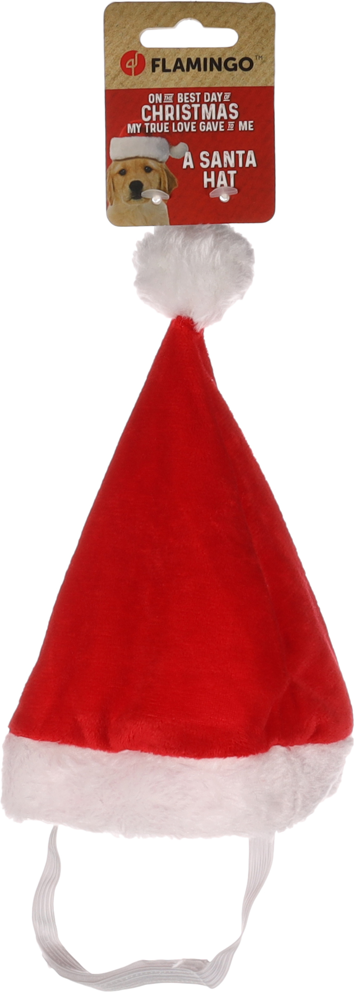 Flamingo Christmas Cap Ponne Red