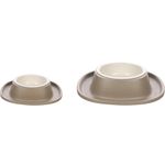 Feeding and drinking bowl Ilko Taupe