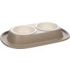 Feeding and drinking bowl Ilko Taupe