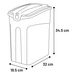 Food container Kolio Rectangle Beige