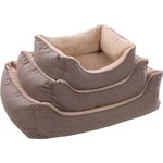Cesta Esmo Rectángulo Beige
