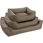 Basket Gini Rectangle Taupe
