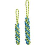 Toy Tofla Tug rope & Stick Woven Blue & Yellow