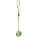 Toy Tofla Knotted ball Tug rope Blue & Yellow