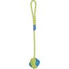 Toy Tofla Knotted ball Tug rope Blue & Yellow