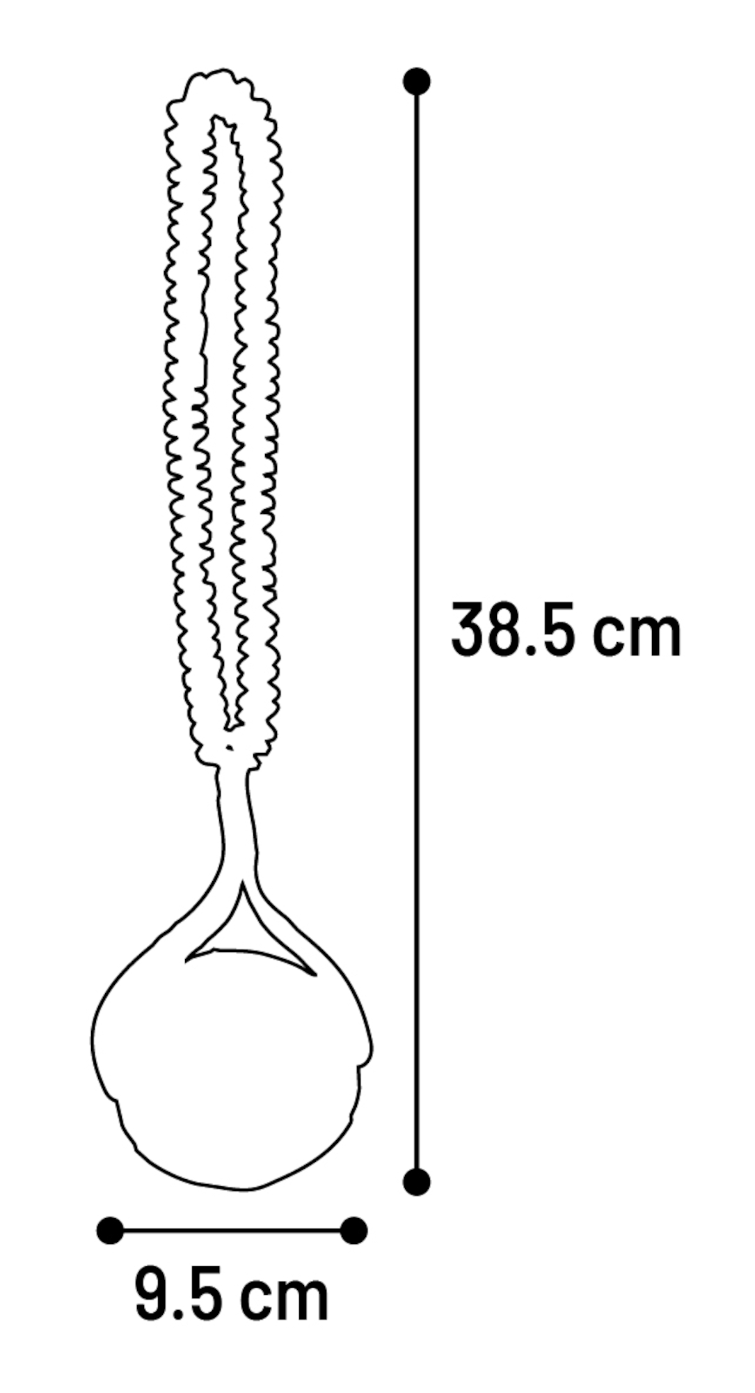 Flamingo Speelgoed Strekta  met bal Rood & Zwart