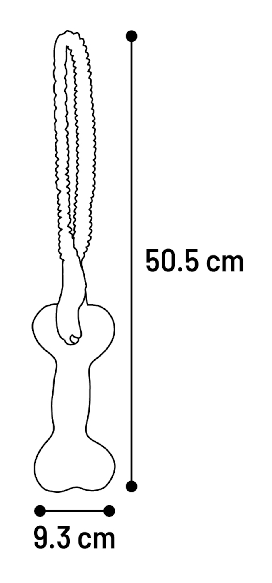 Flamingo Toy Strekta  Red & Black