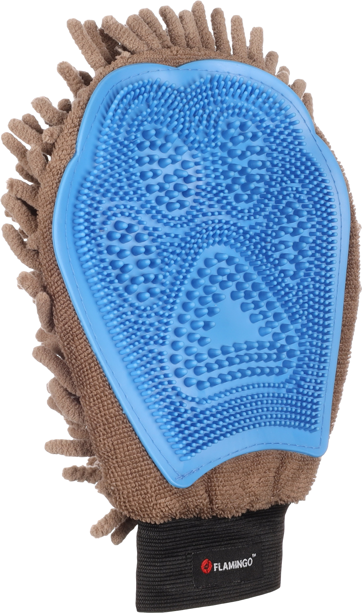 Flamingo Massage and grooming glove Flava