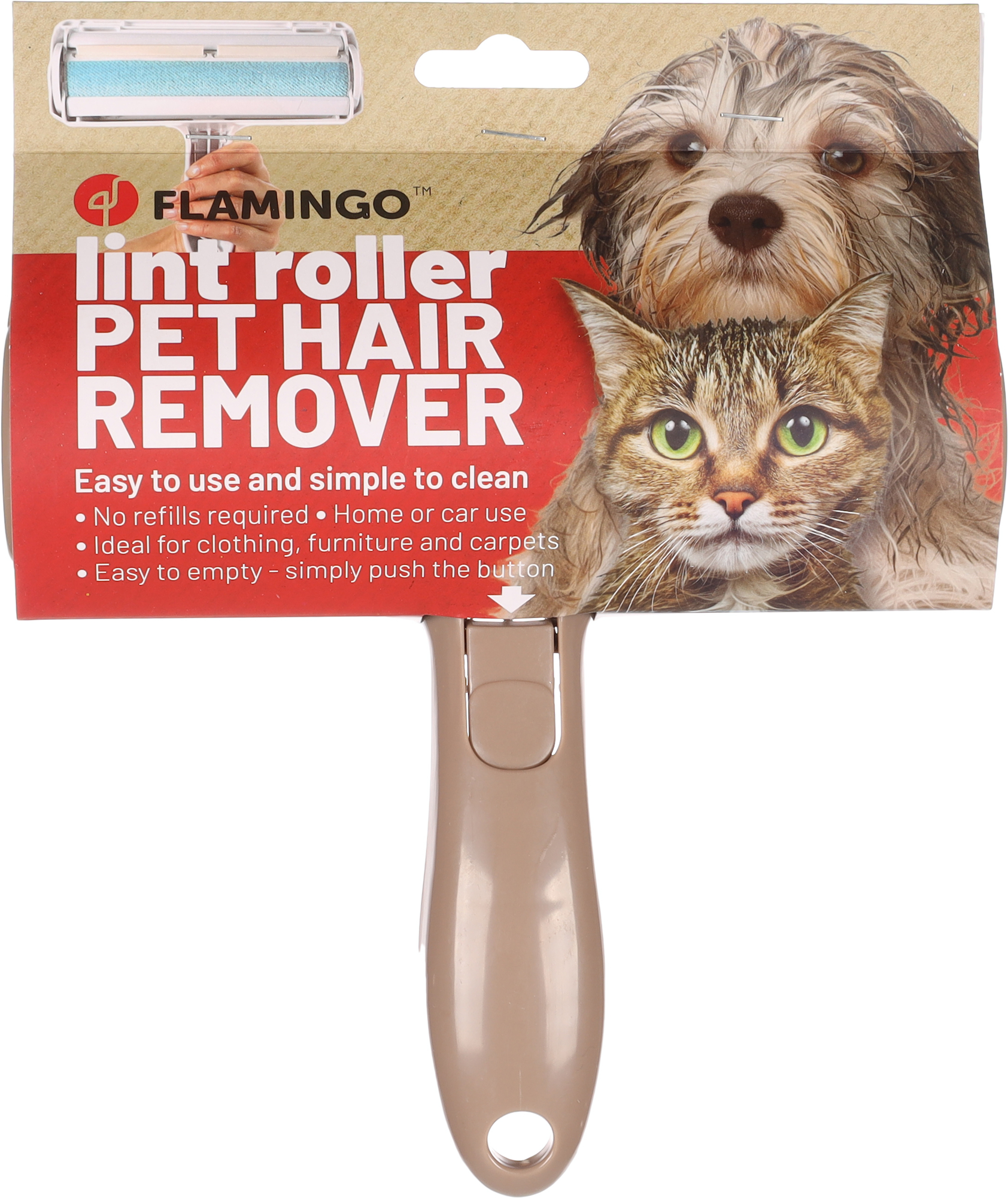 Flamingo Hair remover Rubbo Taupe