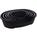Korb Tuck Oval Schwarz