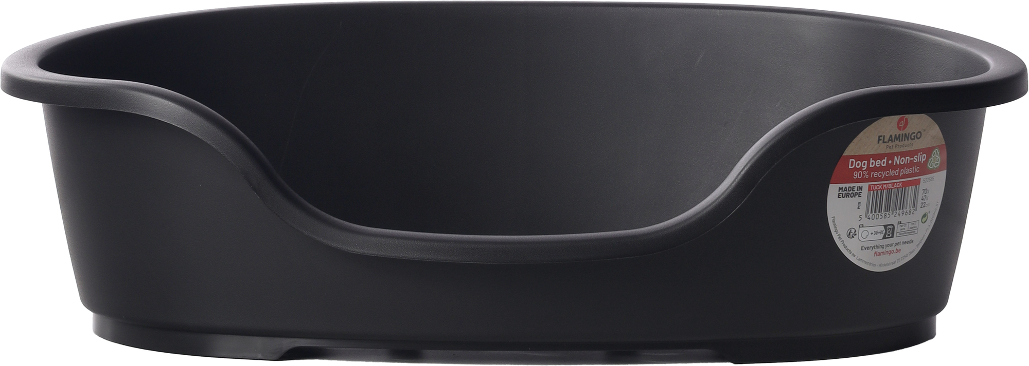 Flamingo Basket Tuck Oval Black M