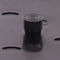 Flamingo Basket Tuck Oval Black XXXL