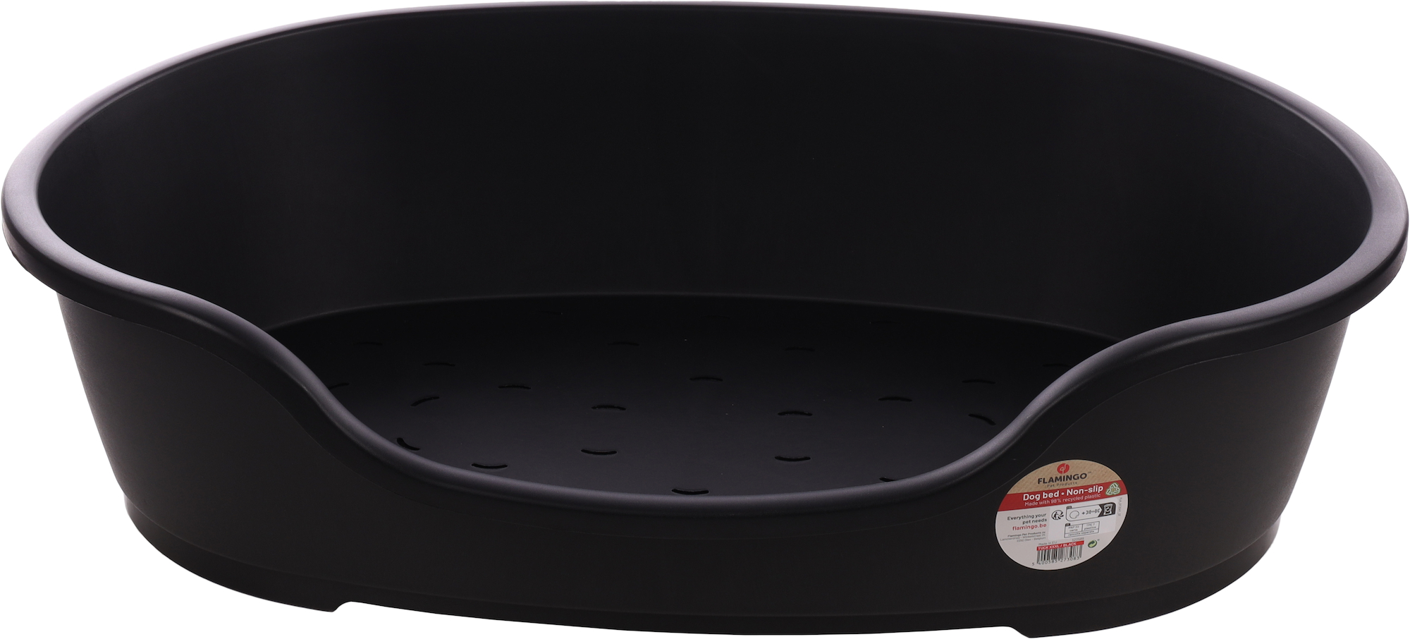 Flamingo Basket Tuck Oval Black XXXL