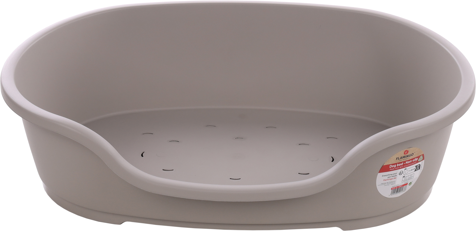 Flamingo Cesto Tuck Ovale Grigio XL