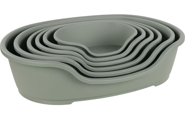 Flamingo Basket Tuck Oval Green S