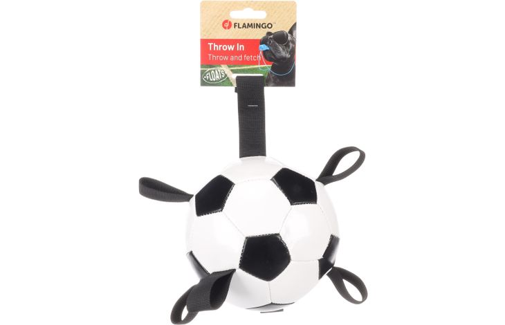 Flamingo Speelgoed Towa Voetbal Wit & Zwart
