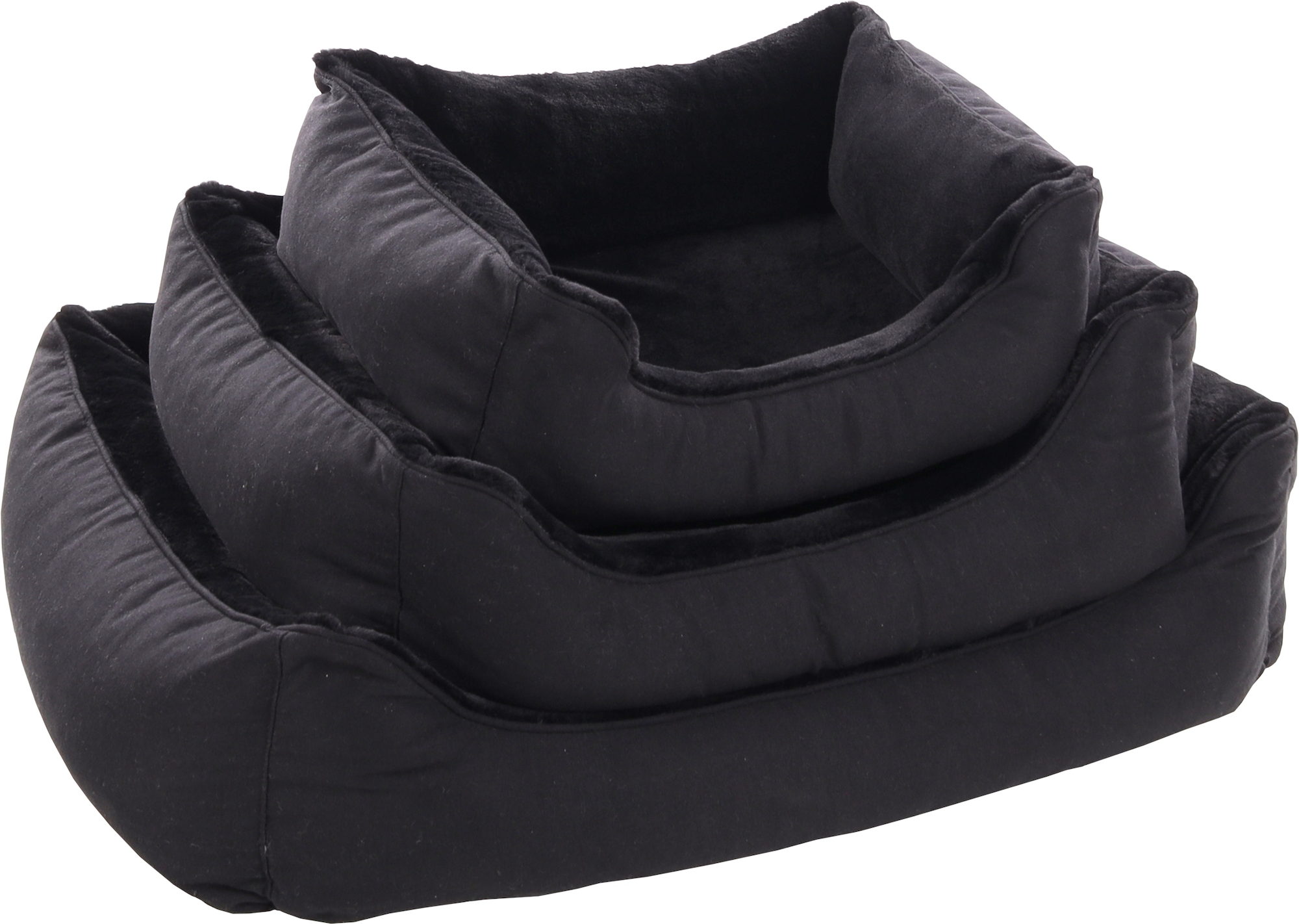 Flamingo Basket Esmo Rectangle Black