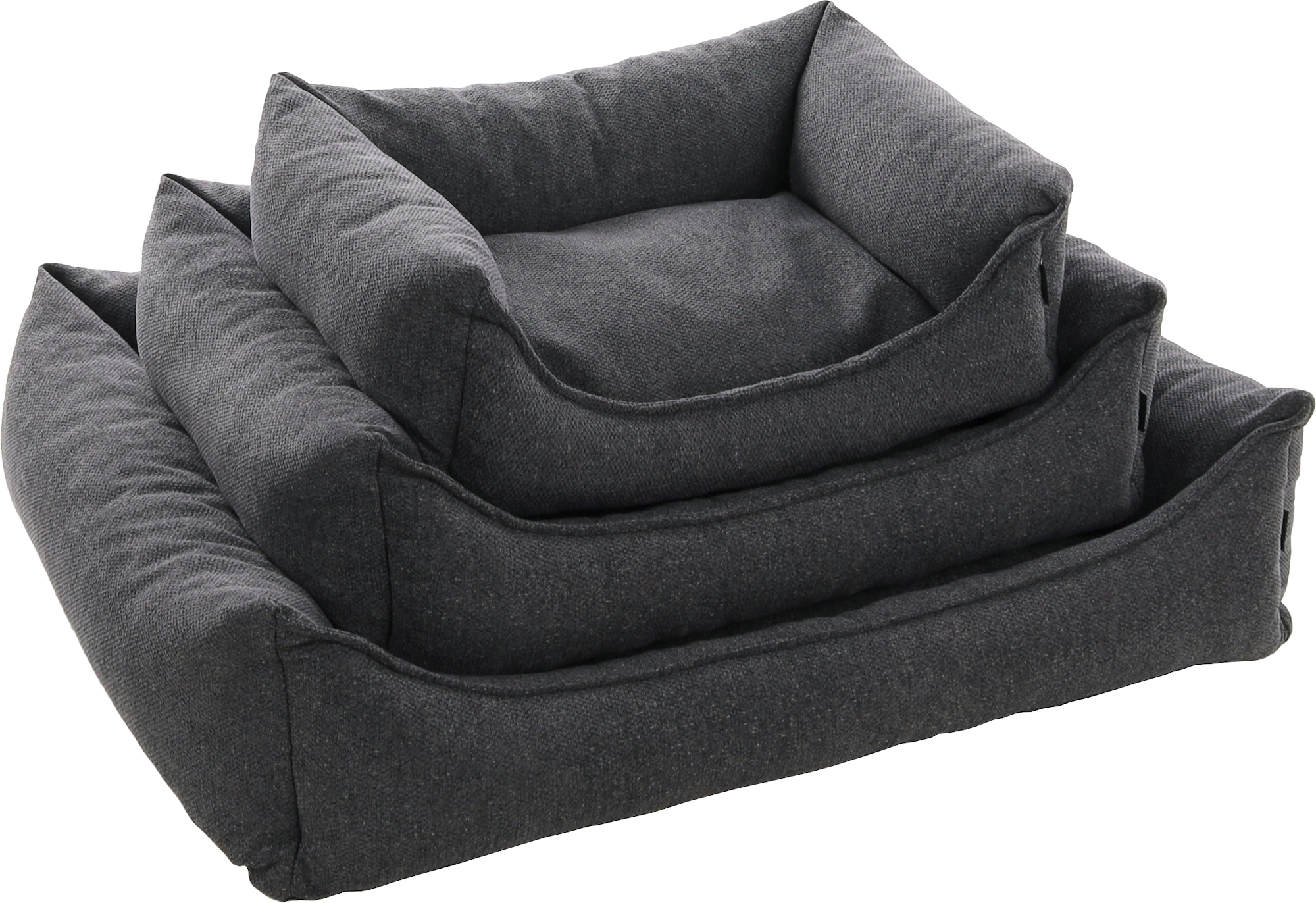 Flamingo Basket Avalon Rectangle Dark grey