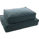 Cushion Avalon Rectangle Dark blue