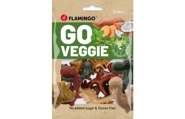 Flamingo Snacks Veggie Dino Mischung