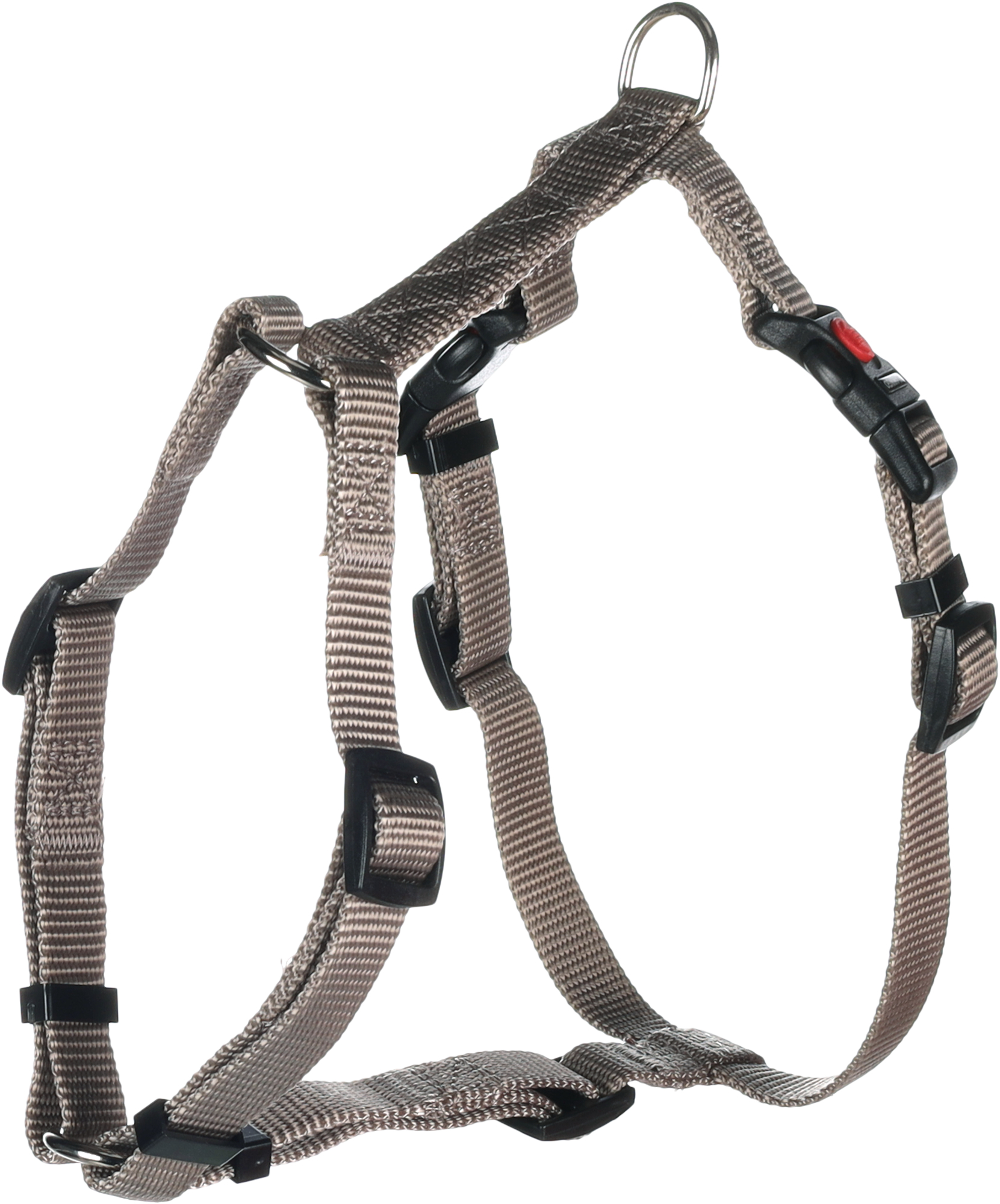 Flamingo Harness H-shape Ziggi Greige