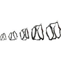 Flamingo Harness H-shape Ziggi Dark grey