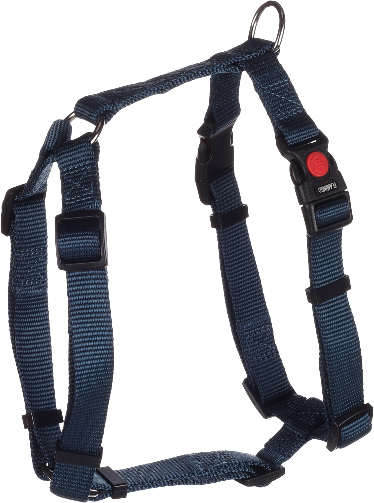 Flamingo Harness H-shape Ziggi Dark blue