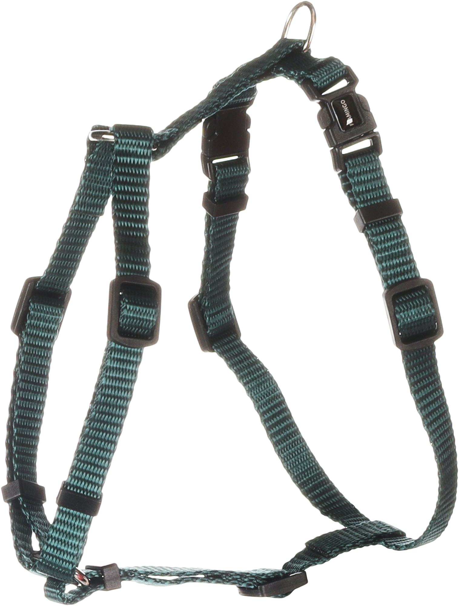 Flamingo Harness H-shape Ziggi Dark green