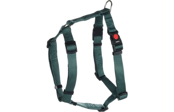 Flamingo Harness H-shape Ziggi Dark green