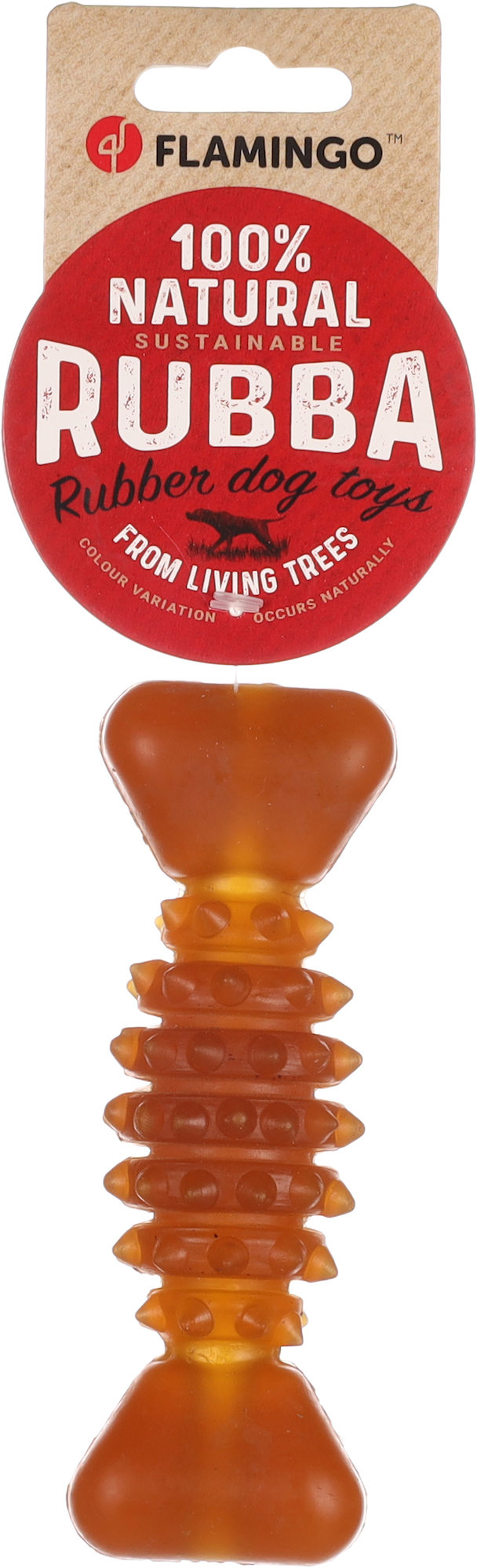 Flamingo Giocattolo Rubba Osso Marrone