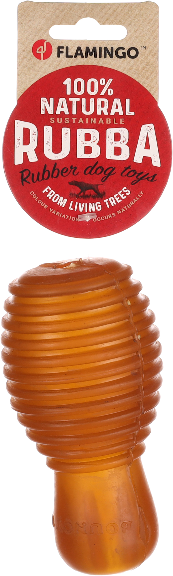 Flamingo Toy Rubba Wobbler Brown