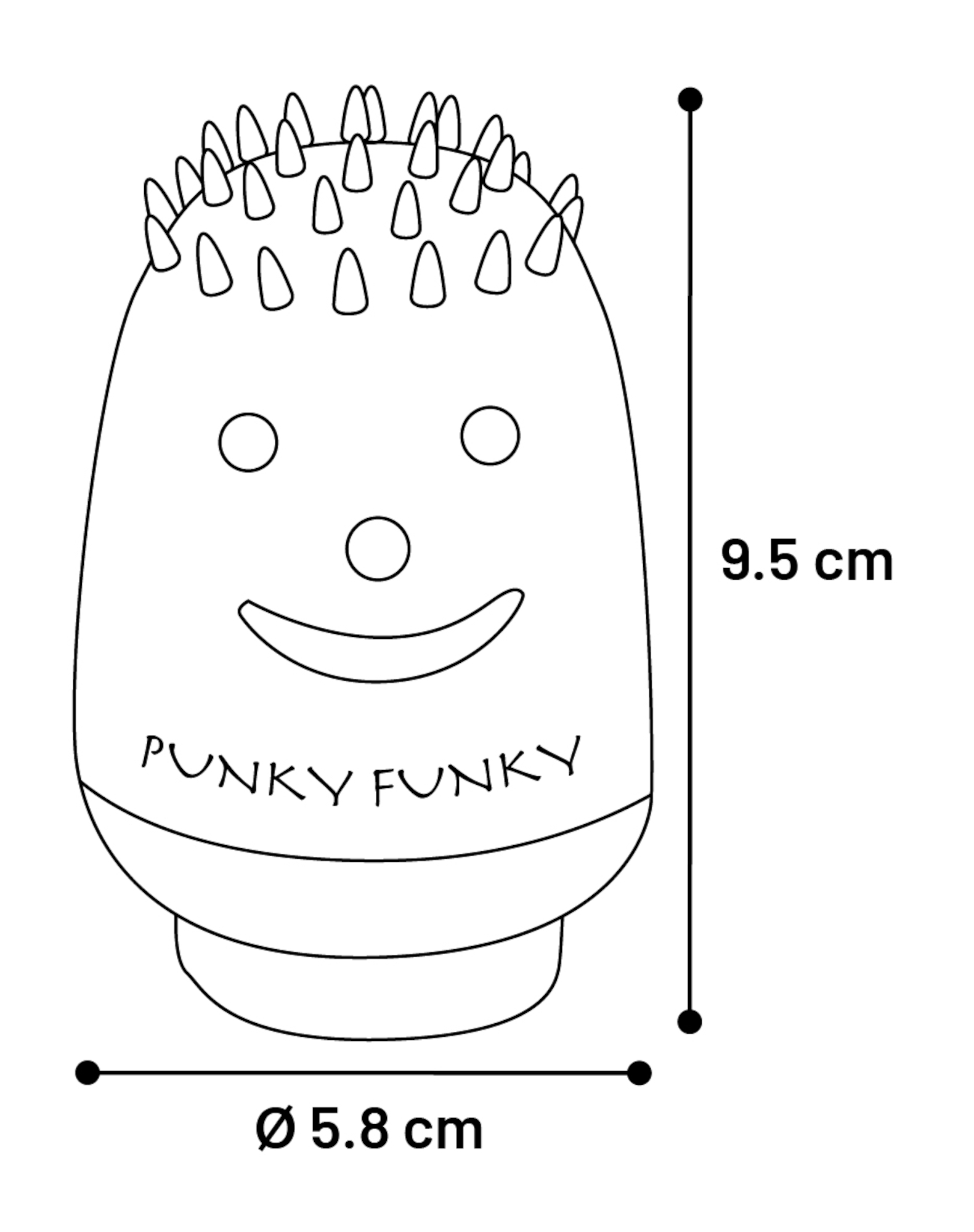 Flamingo Juguete Rubba Cabeza Marrón