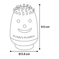 Flamingo Juguete Rubba Cabeza Marrón