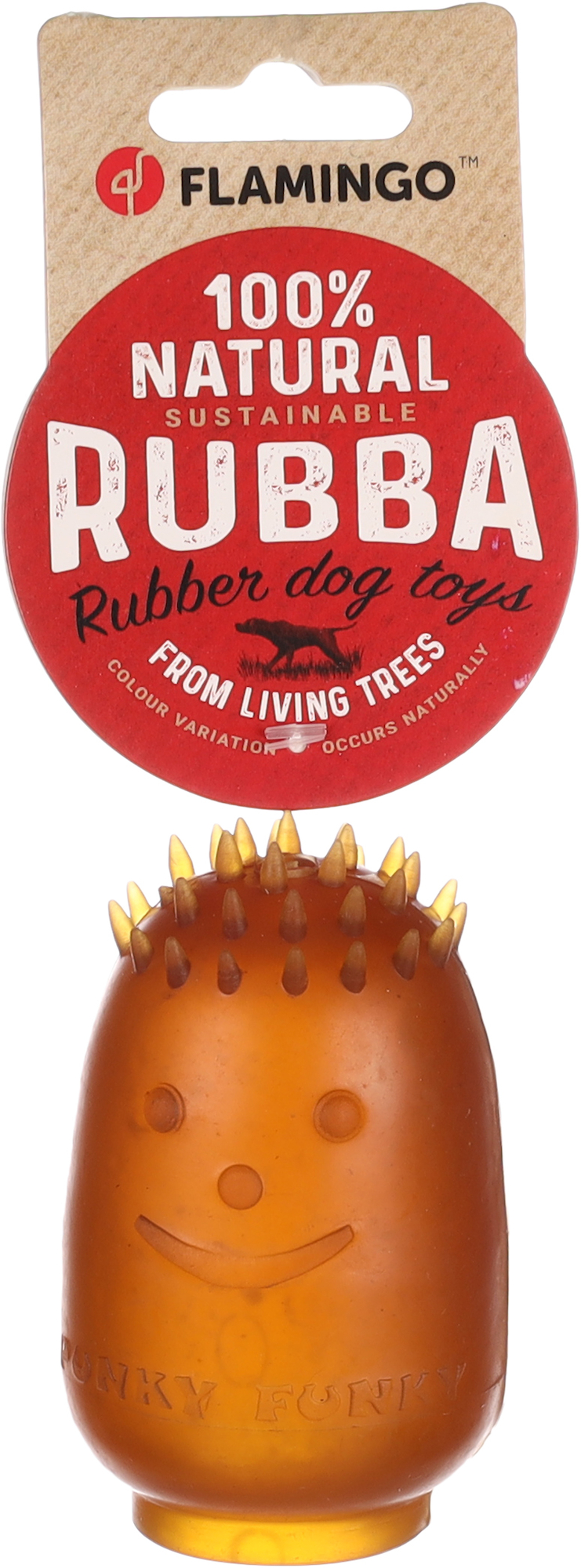 Flamingo Juguete Rubba Cabeza Marrón