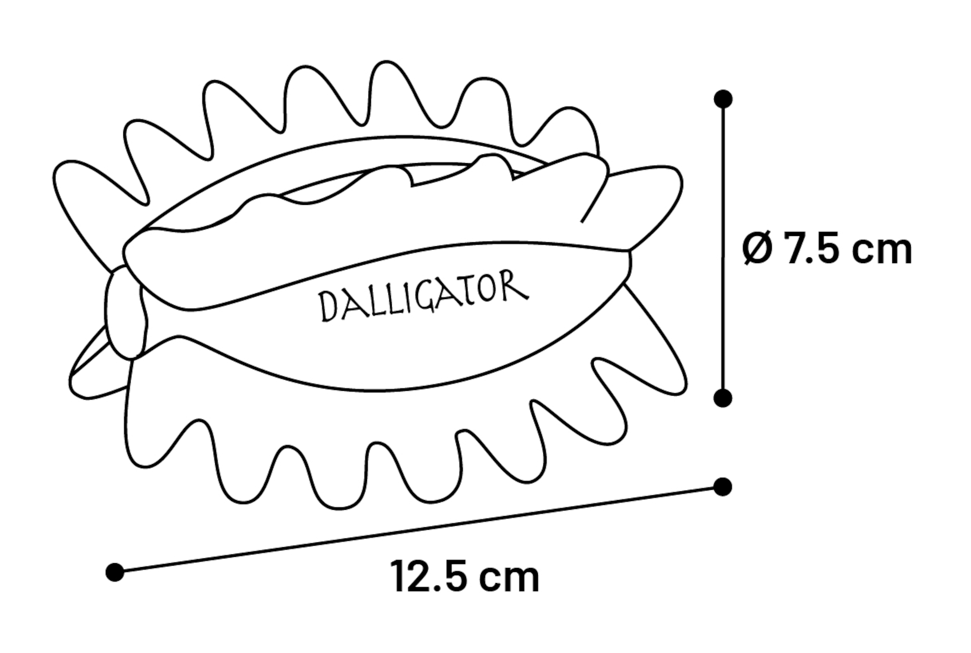 Flamingo Toy Rubba Rugby Brown