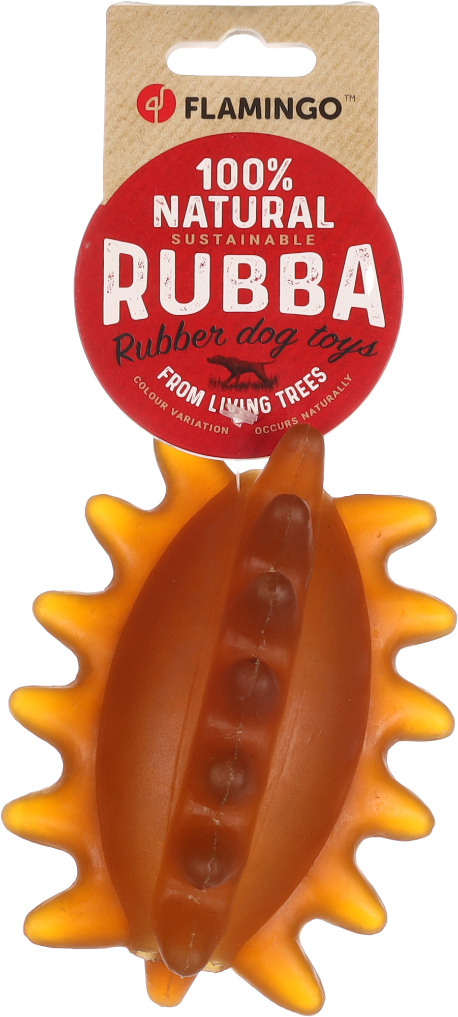 Flamingo Toy Rubba Rugby Brown